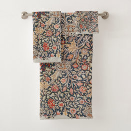 William * Morris Beautiful Trent Pattern Bath Towel Set