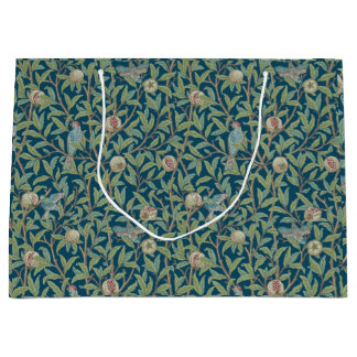 William Morris "Bird and Pomegranate" Large Gift Bag