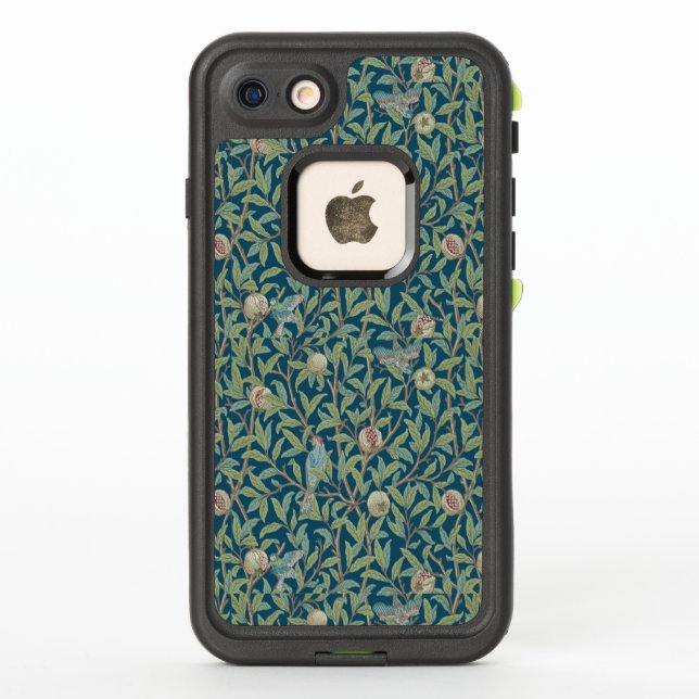 William Morris "Bird and Pomegranate"  LifeProof iPhone Case (Back)