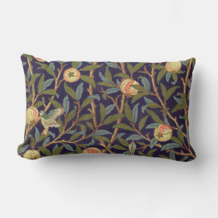 William Morris Bird And Pomegranate Lumbar Pillow