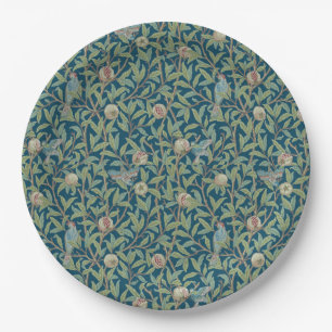 William Morris "Bird and Pomegranate" Paper Plate