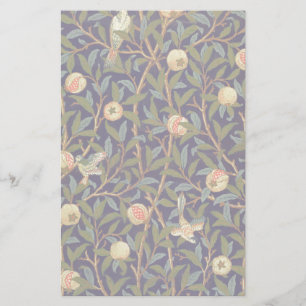 William Morris Bird And Pomegranate Stationery