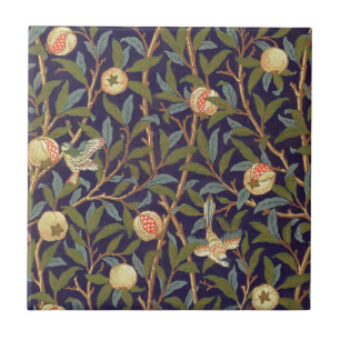 William Morris Bird And Pomegranate Tile