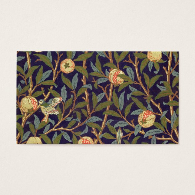 William Morris Bird And Pomegranate Vintage Art (Front)
