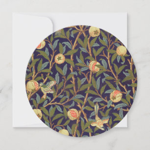 William Morris Bird And Pomegranate Vintage Art