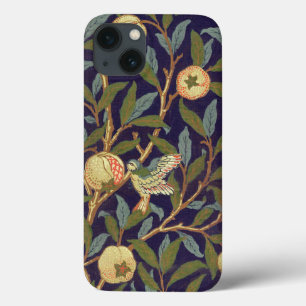 William Morris Bird And Pomegranate Vintage Floral iPhone 13 Case