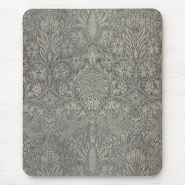 William Morris Bird and Vine Pattern Mouse Pad (Front)