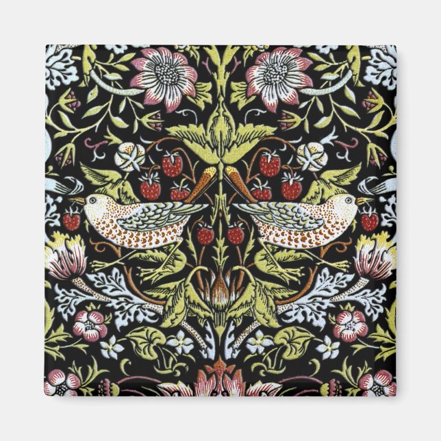 William Morris birds and flowers 2 Magnet (Front)