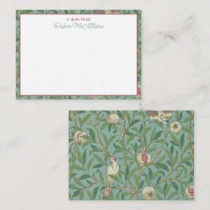 William Morris, Birds and Pommegrenates - Green Card