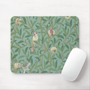 William Morris, Birds and Pommegrenates - Green Mouse Pad