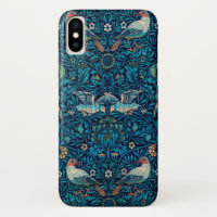 William Morris Birds Art Nouveau Floral Pattern