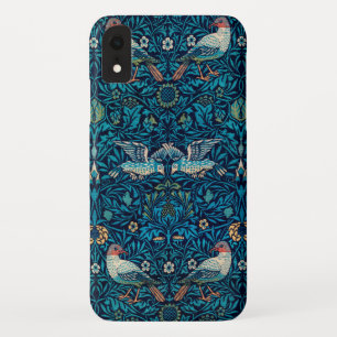 William Morris Birds Art Nouveau Floral Pattern iPhone XR Case