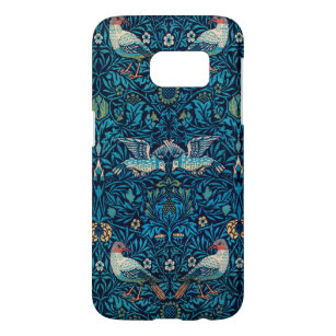 William Morris Birds Art Nouveau Floral Pattern Samsung Galaxy S7 Case