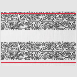 William Morris BLACK AND WHITE DESIGN TISSUE PAPER