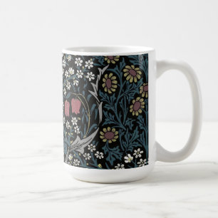 William Morris Blackthorn Floral Art Nouveau Coffee Mug