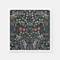 William Morris Blackthorn Floral Art Nouveau