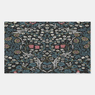 William Morris Blackthorn Floral Art Nouveau Sticker