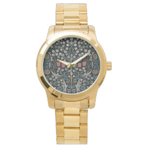 William Morris Blackthorn Floral Art Nouveau Watch