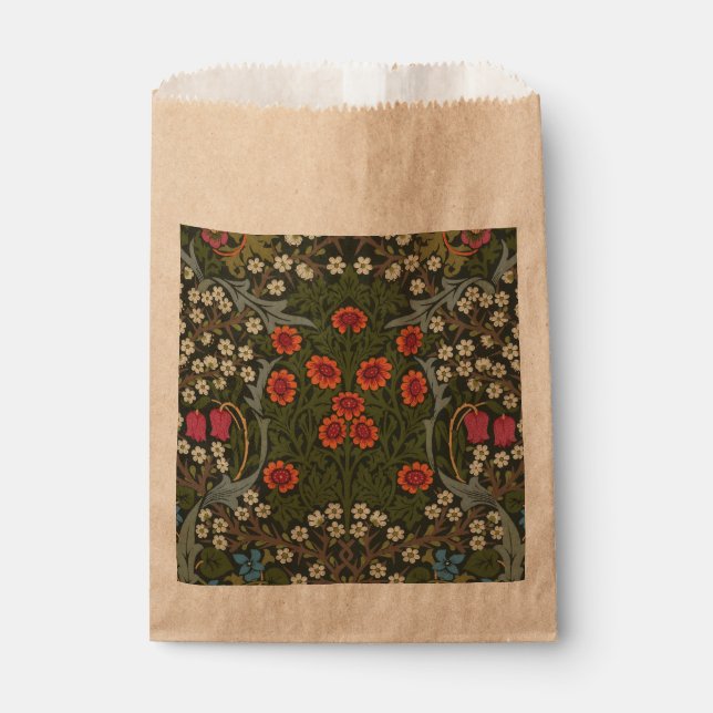William Morris Blackthorn Garden Flower Classic Favour Bag (Front)