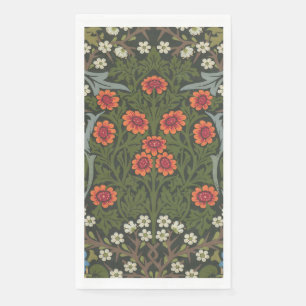William Morris Blackthorn Garden Flower Classic Napkin