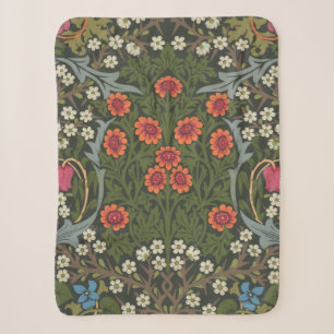 William Morris Blackthorn Garden Flower Classic Sherpa Blanket