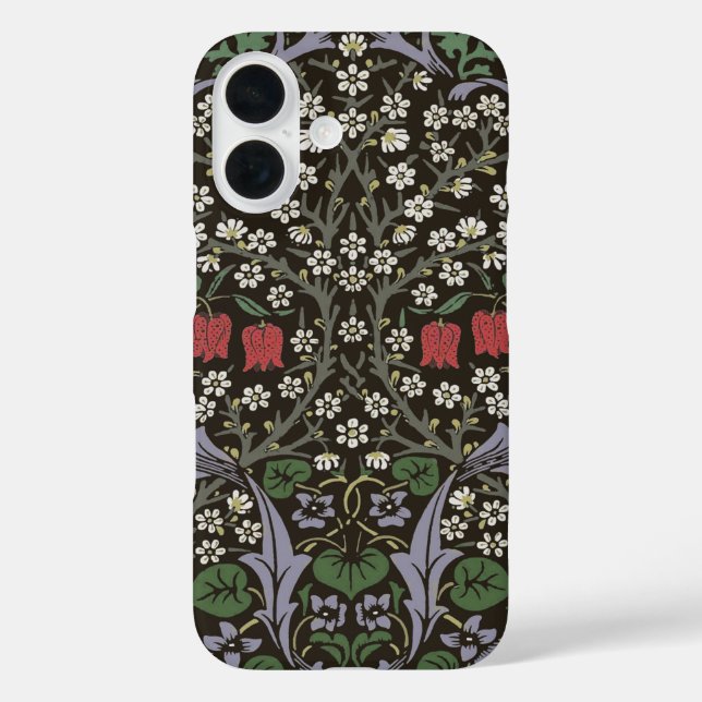 William Morris Blackthorn Tapestry Floral Case-Mate iPhone Case (Back)
