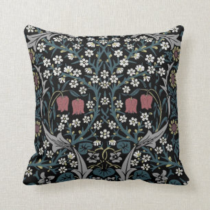 William Morris Blackthorn Throw Pillow