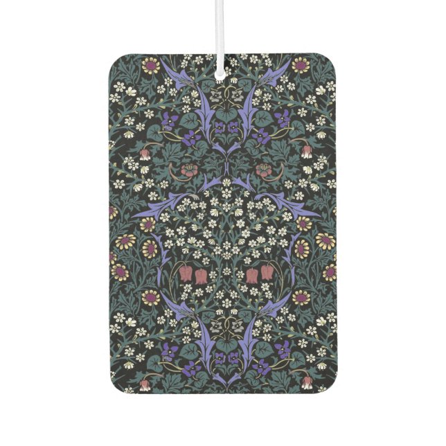 William Morris Blackthorn Victorian Wallpaper Air Freshener (Front)
