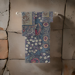 William * Morris Blackthorne Monogram Bath Towel Set