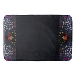 William *Morris Blackthorne Strawberry Thief | Bath Mat