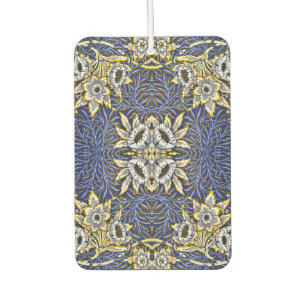 William Morris Blue and Gold Tulip Willow Design Air Freshener