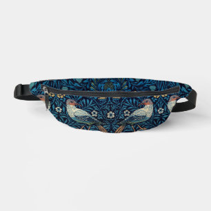 William Morris Blue Birds Floral Tapestry Classic Fanny Pack