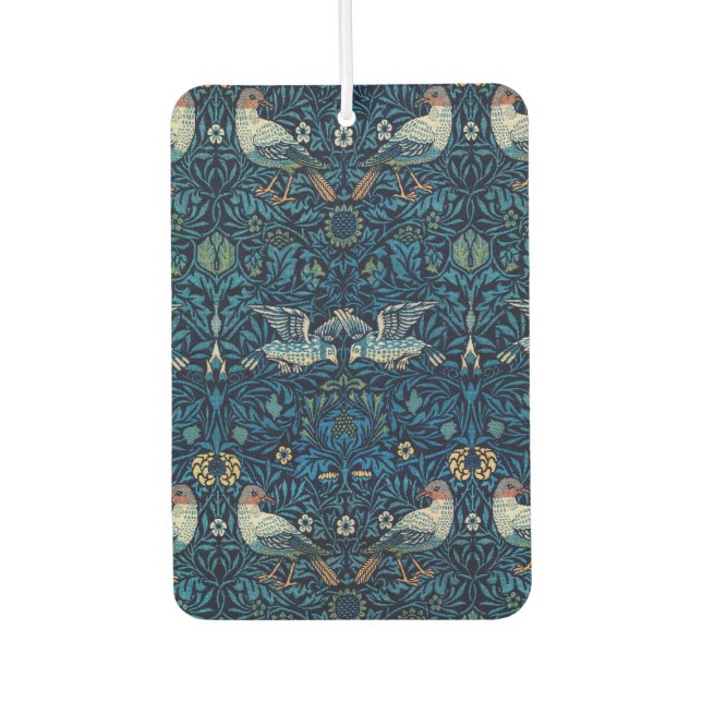 William Morris Blue Birds Tapestry Classic Air Freshener (Front)