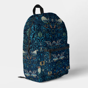 William Morris Blue Birds Tapestry Classic Printed Backpack