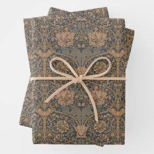William Morris: Blue Honeysuckle Wrapping Paper