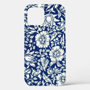 William Morris - Blue Mallow, iPhone 12 Case