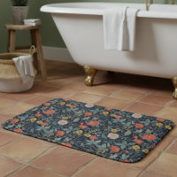 William Morris Blue Teal Arts & Crafts Floral