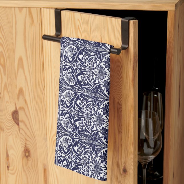 William Morris "Bluebell or Columbine"5 Kitchen Towel (Thirds Fold)