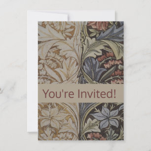 William Morris Bluebell Tapestry Botanical Classic Invitation