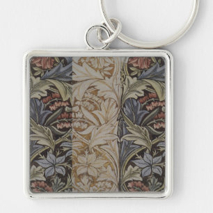 William Morris Bluebell Tapestry Botanical Classic Keychain