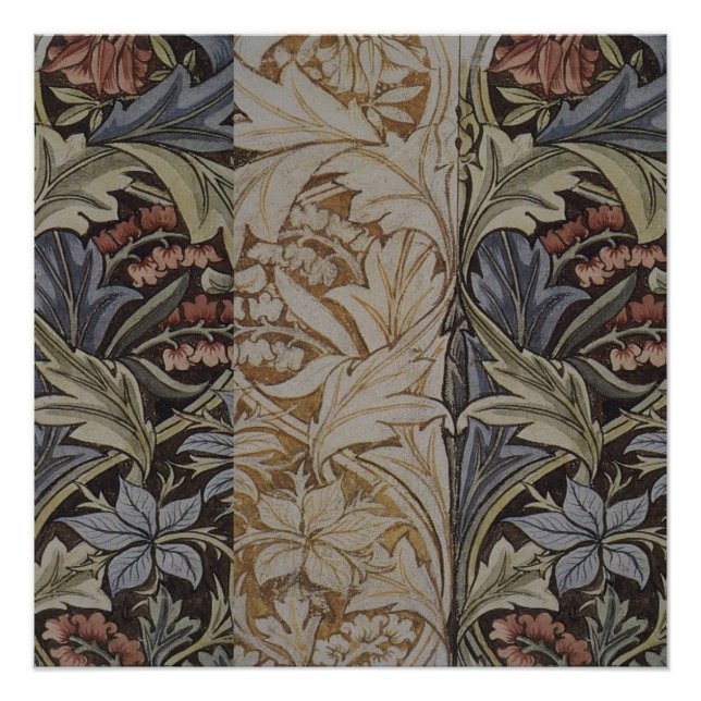 William Morris Bluebell Tapestry Botanical Classic Poster (Front)
