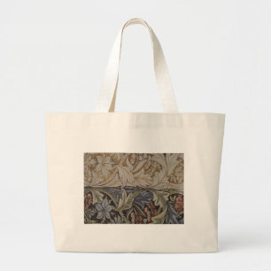 William Morris Bluebell Tapestry Design Large Tote Bag