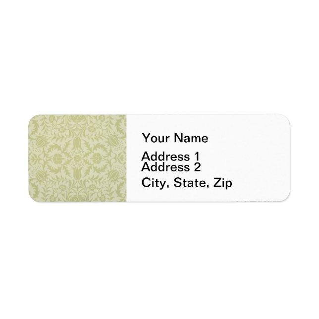 William Morris Borge Mariage Soft Green (Devant)