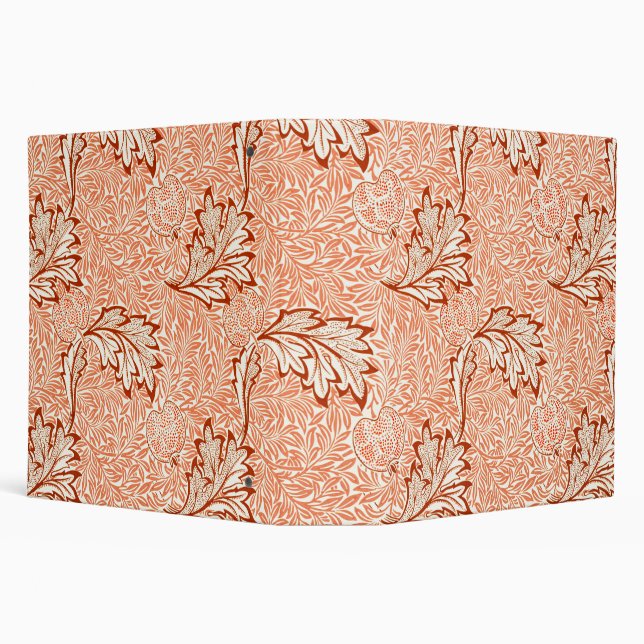 William Morris Botanical Apple Design Binder (Background)