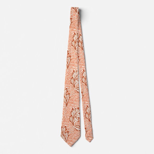 William Morris Botanical Apple Design Tie (Front)