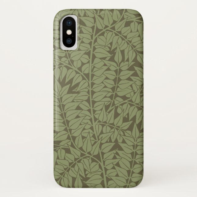 William Morris Branch Art Nouveau Classic Design Case-Mate iPhone Case (Back)