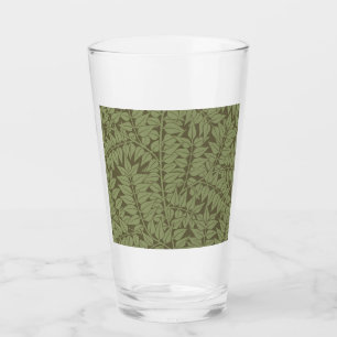 William Morris Branch Art Nouveau Classic Design Glass