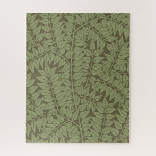 William Morris Branch Leaves Wallpaper Jigsaw Puzzle