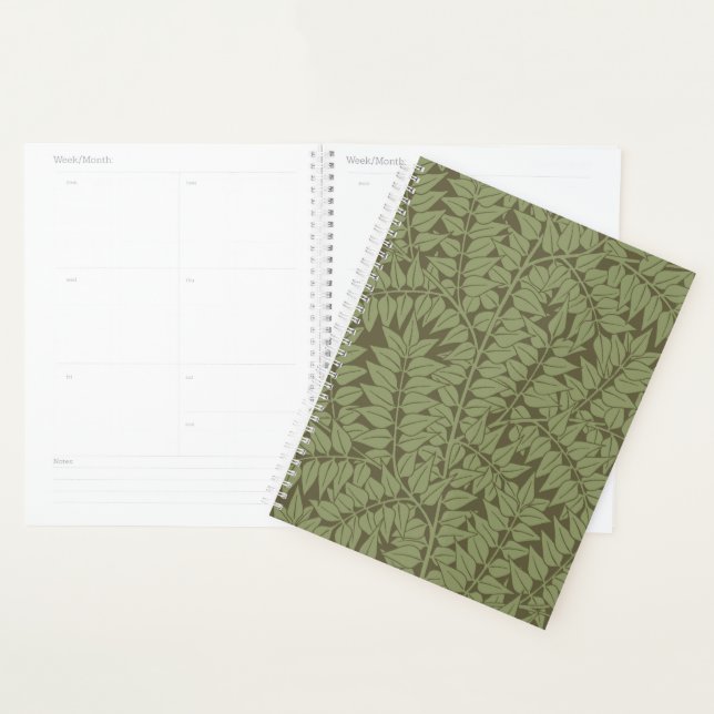 William Morris Branch Leaves Wallpaper Planner (Display)