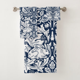 William Morris Brer Rabbit Pattern  Bath Towel Set